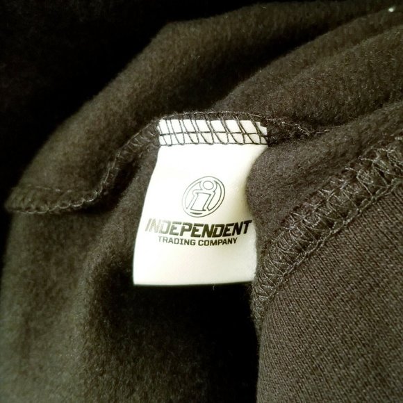 NAV XO Men's Hoodie Turks Sz Medium Black Colorful Graphic Pullover Weeknd - Picture 6 of 7